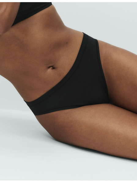 Marks & Spencer Модални бикини с висока кройка Flexifit™, 3 броя Marks & Spencer черни