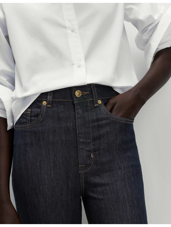 Marks & Spencer Елегантни дънки с цигарена кройка Harper на Marks & Spencer