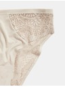 Marks & Spencer Високо изрязани слипове Body Soft™, комплект от 3 броя Marks & Spencer бежови