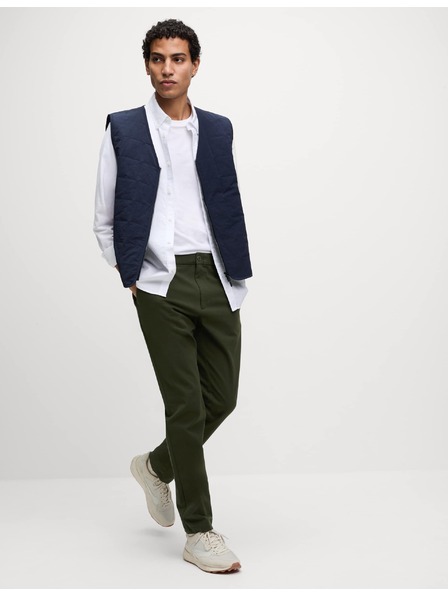 Marks & Spencer Панталон чино с тънка кройка The Ultimate Marks & Spencer зелен