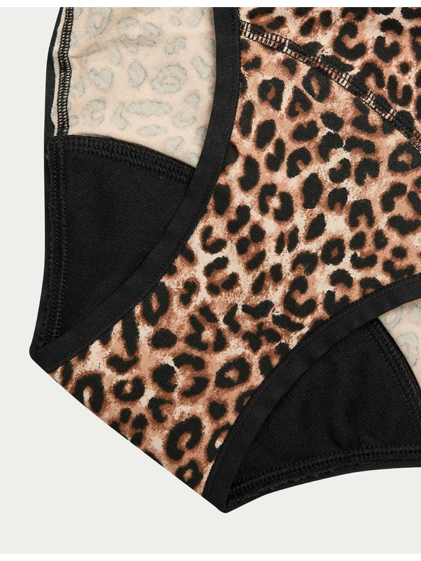 Marks & Spencer Високо абсорбиращи менструални бикини бикини, 3 броя Marks & Spencer черно