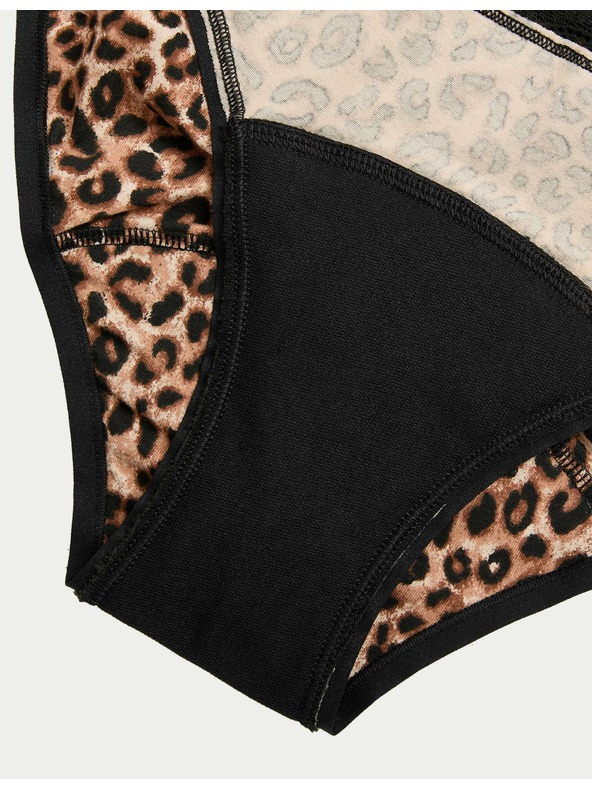 Marks & Spencer Високо абсорбиращи менструални бикини бикини, 3 броя Marks & Spencer черно