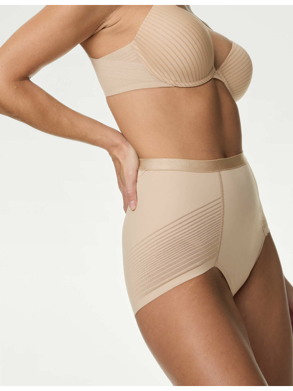 Marks & Spencer Бежови дамски стягащи слипове Body Define™ Marks & Spencer