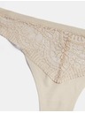 Marks & Spencer Стринг Body Soft™ с дантела, комплект от 3 броя Marks & Spencer бежов