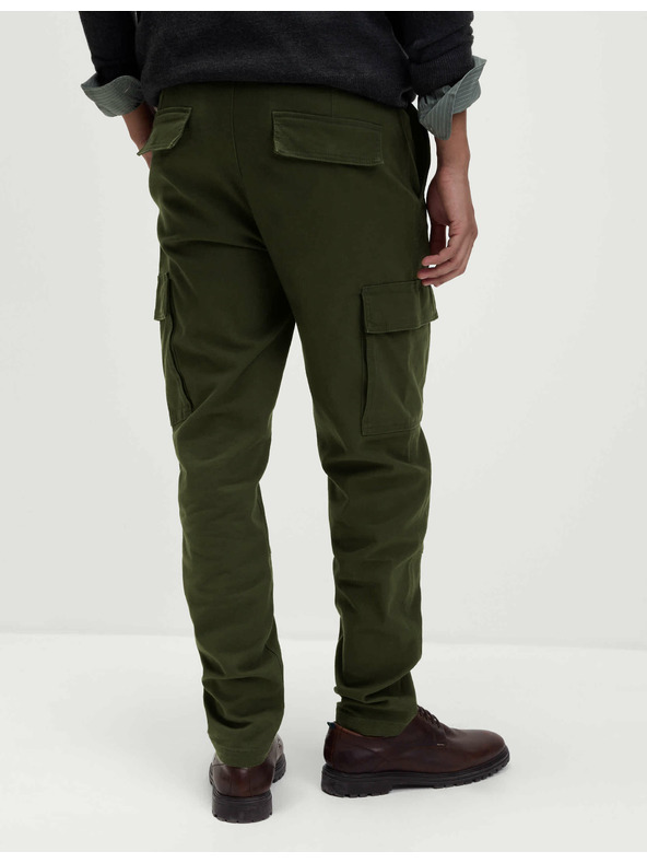 Marks & Spencer Разтегателен панталон с джобове, леко заострена кройка Marks & Spencer зелен