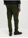 Marks & Spencer Разтегателен панталон с джобове, леко заострена кройка Marks & Spencer зелен