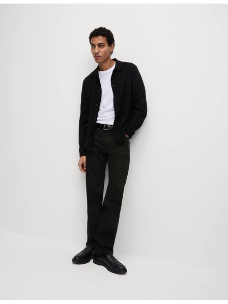 Marks & Spencer Разтегливи дънки с права кройка Marks & Spencer черни