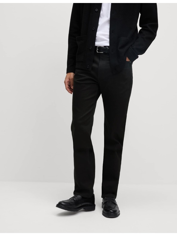 Marks & Spencer Разтегливи дънки с права кройка Marks & Spencer черни