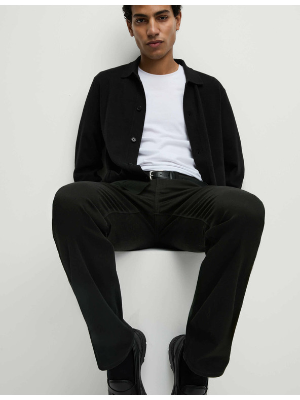 Marks & Spencer Разтегливи дънки с права кройка Marks & Spencer черни