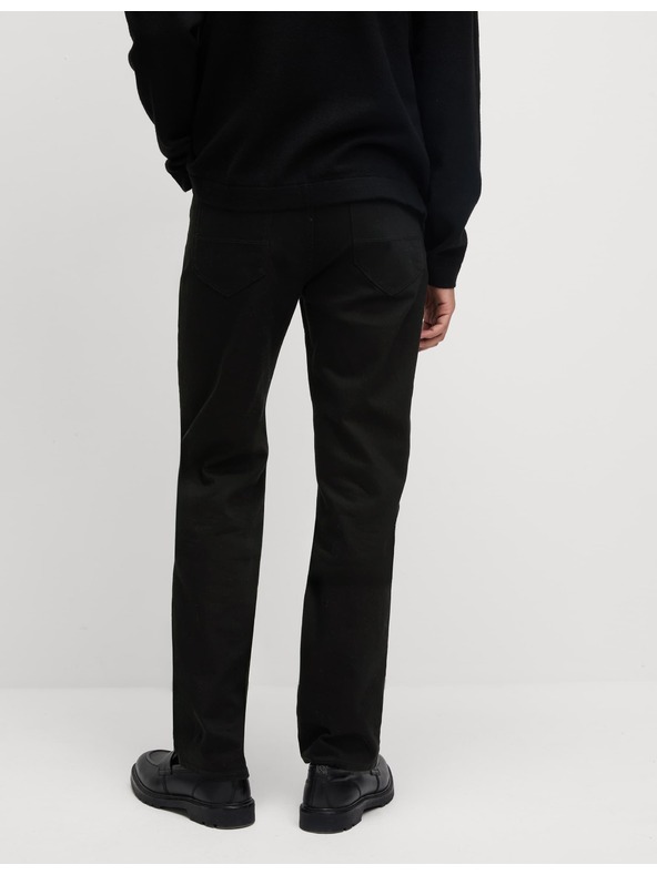 Marks & Spencer Разтегливи дънки с права кройка Marks & Spencer черни