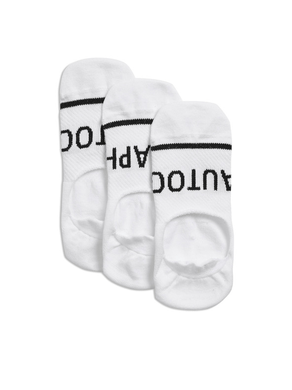 Marks & Spencer 3 бр. невидими стелки за маратонки Trainer Liners™ от смес Supima® памук Marks & Spencer бели