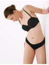 Marks & Spencer Невидими бразилски бикини без видими шевове, 3 бр. в опаковка Marks & Spencer в черно