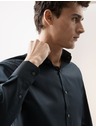Marks & Spencer Риза с тесен силует Marks & Spencer тъмносиня