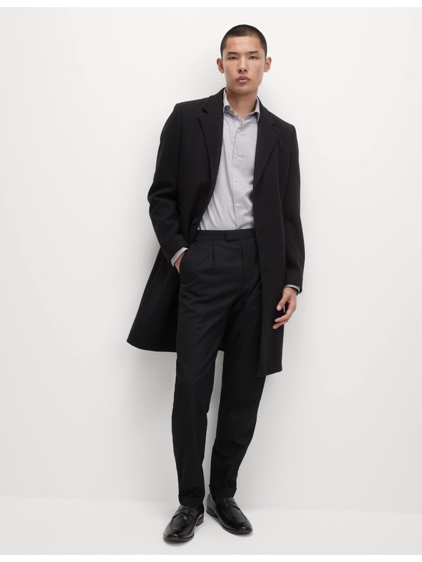 Marks & Spencer Риза с нормален силует от чист памук Marks & Spencer лилава