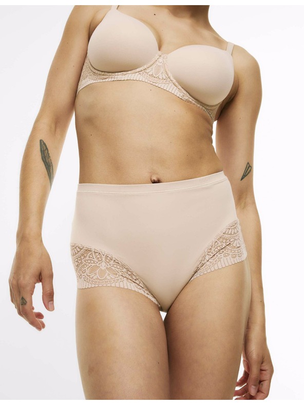 Marks & Spencer Бикини до талията Body Soft™, комплект 3 бр. Marks & Spencer бежово