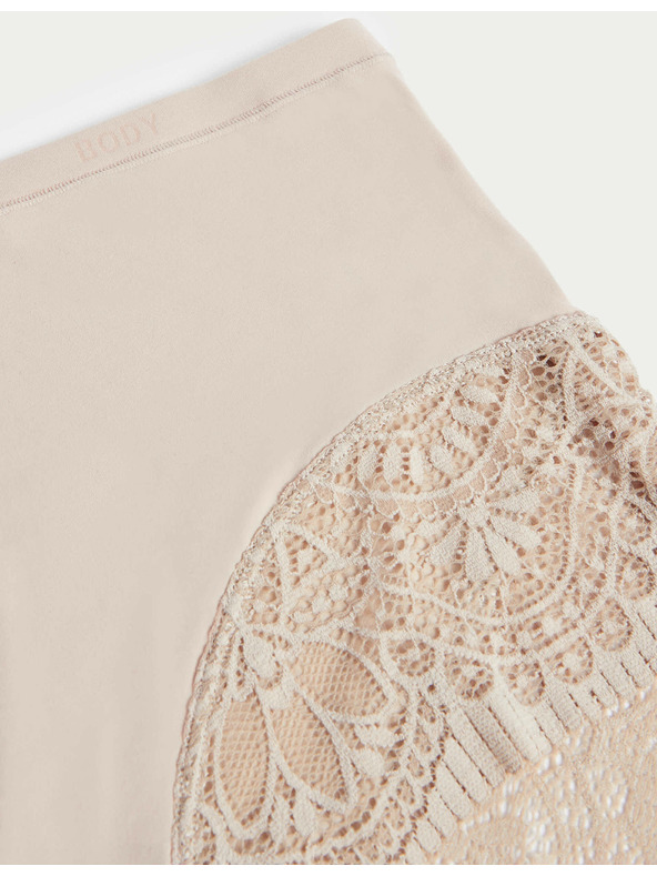 Marks & Spencer Бикини до талията Body Soft™, комплект 3 бр. Marks & Spencer бежово