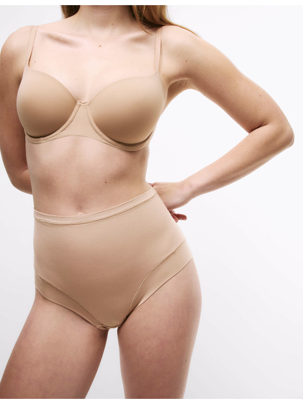 Marks & Spencer Бикини с висока талия с технология Flexifit, 3 бр. Marks & Spencer бежово
