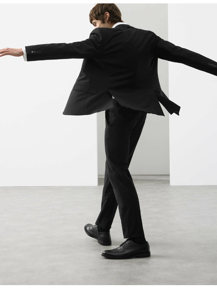 Marks & Spencer Леко заострени панталони от вълнена смес Marks & Spencer