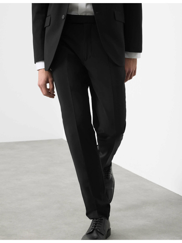 Marks & Spencer Леко заострени панталони от вълнена смес Marks & Spencer