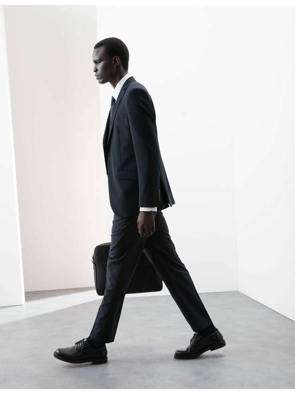 Marks & Spencer Леко заострени панталони от вълнена смес Marks & Spencer