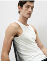 Marks & Spencer Горнище без ръкави от Supima® памук и модал Marks & Spencer бяло