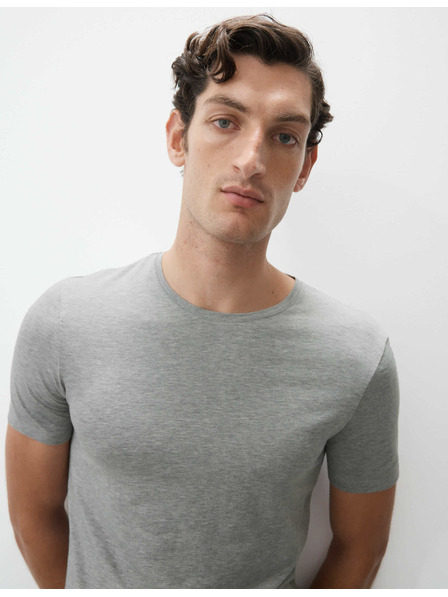 Marks & Spencer Горнище с памучна смес Supima® Marks & Spencer сиво