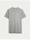 Marks & Spencer Горнище с памучна смес Supima® Marks & Spencer сиво