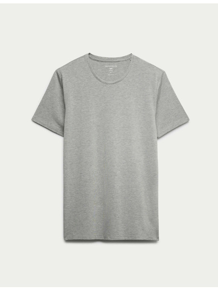 Marks & Spencer Горнище с памучна смес Supima® Marks & Spencer сиво