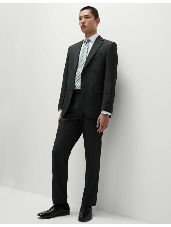 Marks & Spencer Риза с тънка кройка, лесна за гладене Marks & Spencer бяла