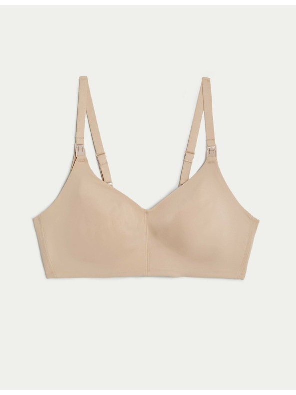 Marks & Spencer Marks & Spencer Flexifit™ Бежов дамски сутиен за кърмене с подплънки