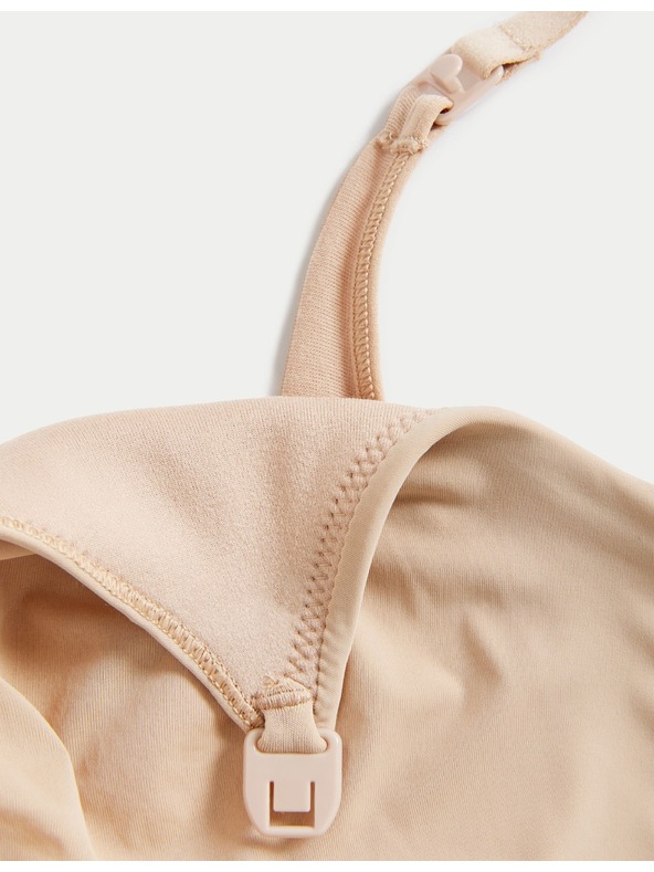 Marks & Spencer Marks & Spencer Flexifit™ Бежов дамски сутиен за кърмене с подплънки