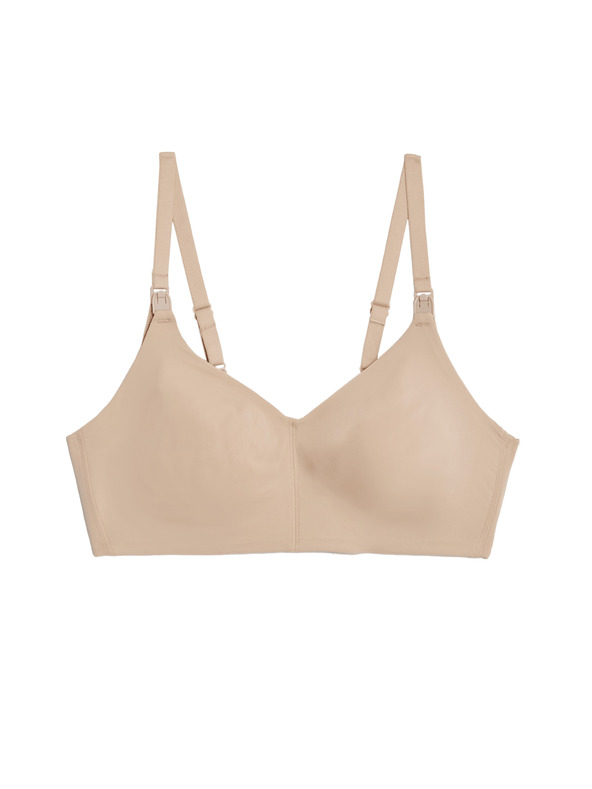 Marks & Spencer Marks & Spencer Flexifit™ Бежов дамски сутиен за кърмене с подплънки