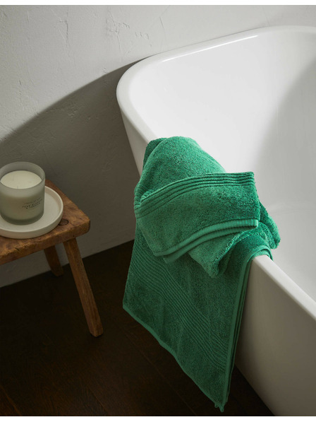 Marks & Spencer Луксозна хавлия от египетски памук Marks & Spencer зелена