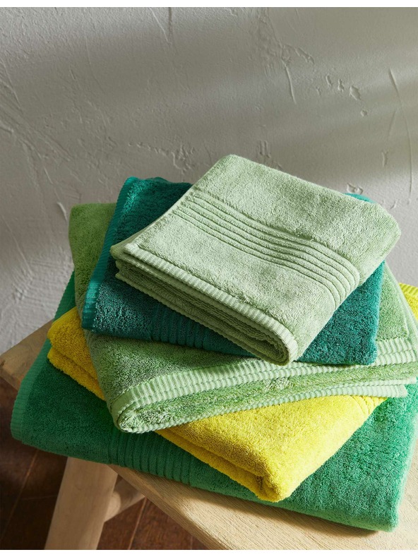 Marks & Spencer Луксозна хавлия от египетски памук Marks & Spencer зелена