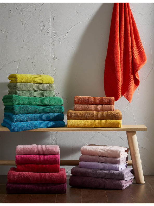 Marks & Spencer Луксозна хавлия от египетски памук Marks & Spencer зелена