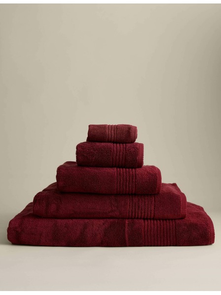 Marks & Spencer Луксозна хавлия от египетски памук Marks & Spencer червена