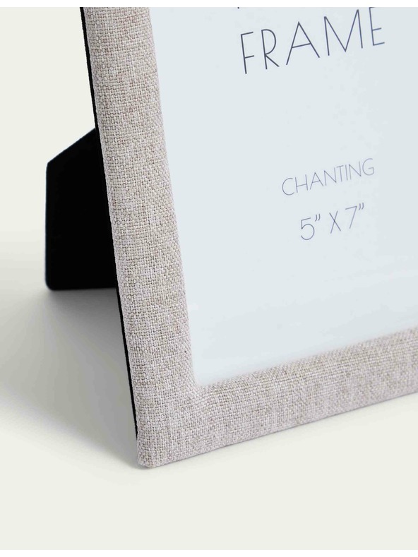 Marks & Spencer Текстилна фото рамка 10 x 15 см Marks & Spencer сива