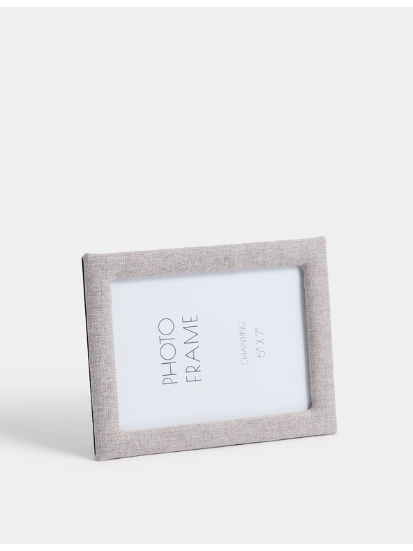 Marks & Spencer Текстилна фото рамка 10 x 15 см Marks & Spencer сива