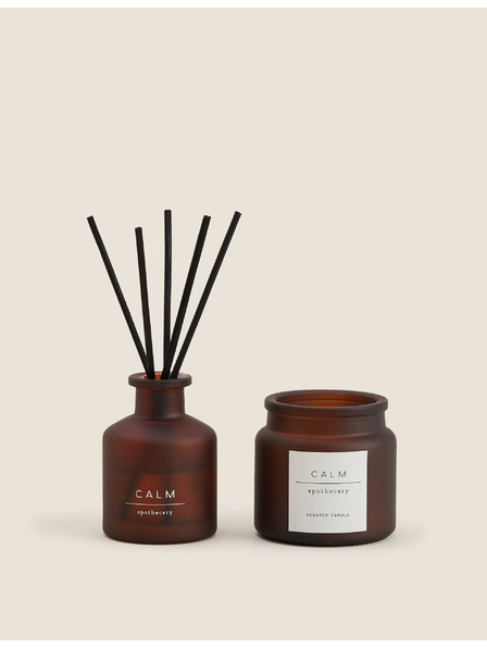 Marks & Spencer Мини ароматен комплект за успокоение Marks & Spencer жълта