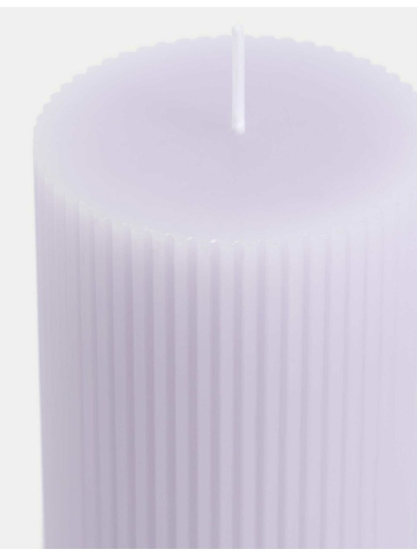 Marks & Spencer Релефна стълбова свещ Marks & Spencer лилава