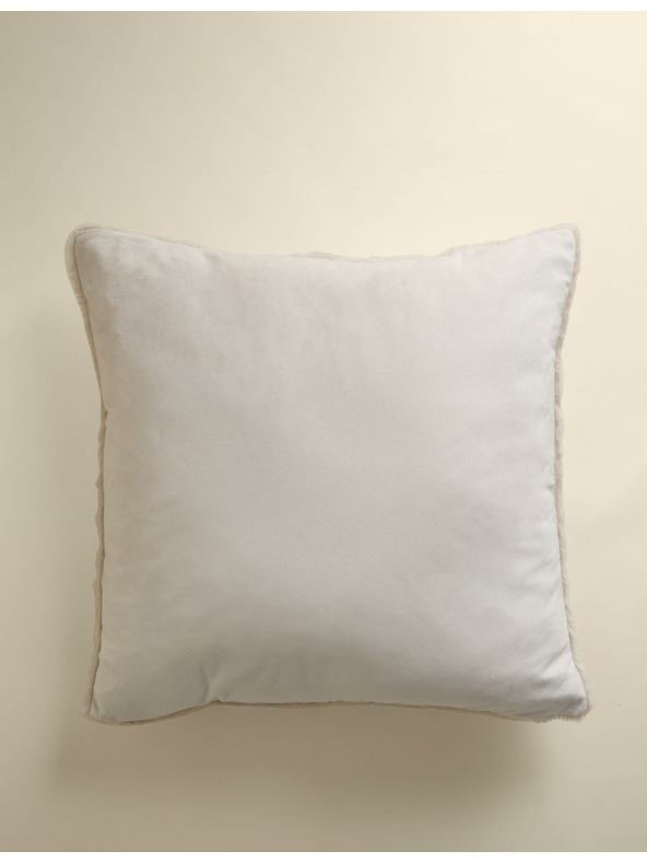 Marks & Spencer Изключително мека възглавничка от изкуствена кожа Marks & Spencer екрю