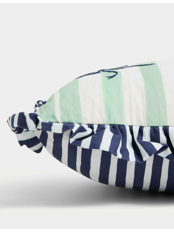 Marks & Spencer Възглавница за глава с ленти, с висок дял памук Marks & Spencer зелена