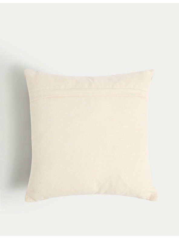 Marks & Spencer Възглавница с бродерия, от чист памук Marks & Spencer сметанова