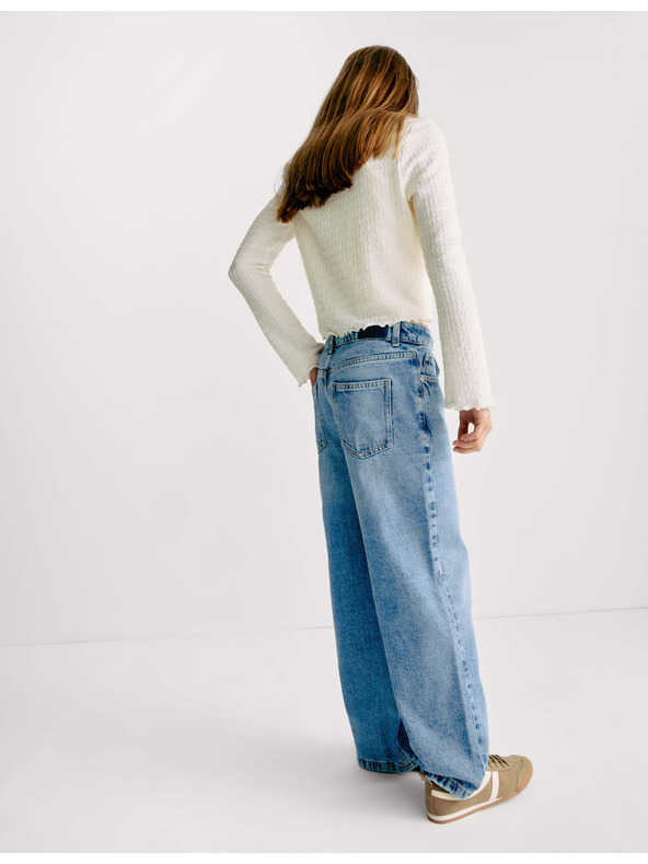 Marks & Spencer Дънки с широки крачоли (6-16 години) Marks & Spencer тъмносиньо