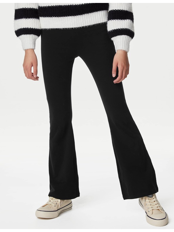 Marks & Spencer Разширени клин с високо съдържание на памук (6–16 години), 2 бр. Marks & Spencer черни