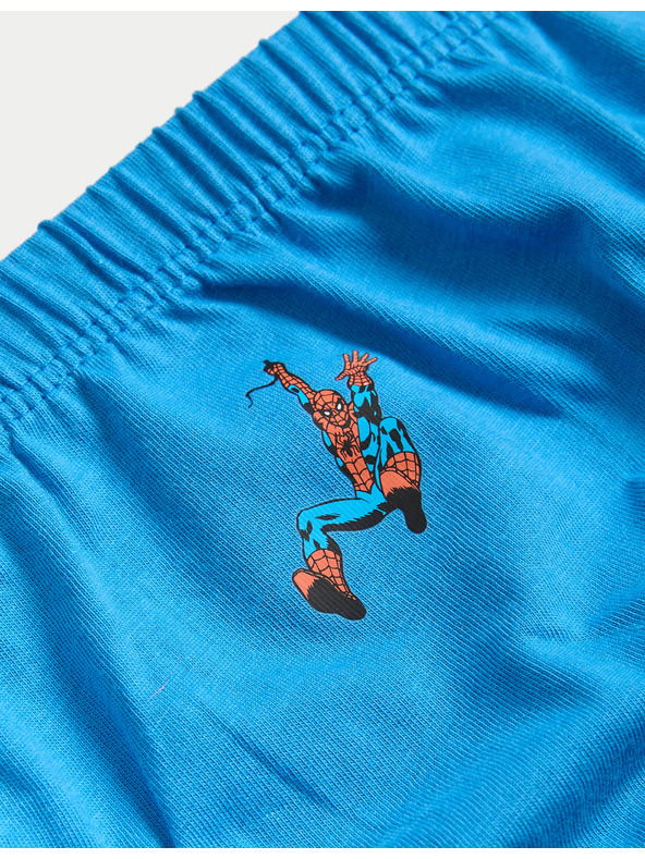 Marks & Spencer Бикини от чист памук с принт Spider-Man™, комплект от 5 бр. (2-8 години) Marks & Spencer многоцветна