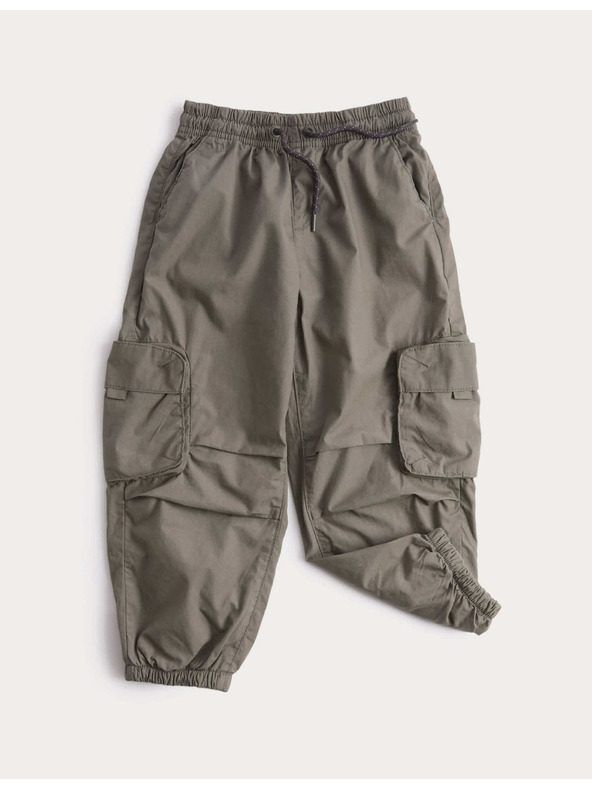 Marks & Spencer Спортни панталони с джобове, от чист памук (2-8 години) Marks & Spencer зелена