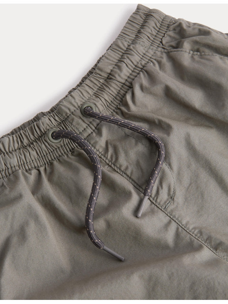 Marks & Spencer Спортни панталони с джобове, от чист памук (2-8 години) Marks & Spencer зелена