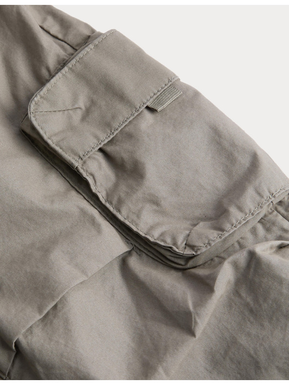 Marks & Spencer Спортни панталони с джобове, от чист памук (2-8 години) Marks & Spencer зелена