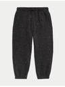 Marks & Spencer Тъкани спортни панталони с висок дял памук (2-8 години) Marks & Spencer сива
